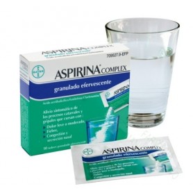 ASPIRINA COMPLEX GRANULADO EFERVESCENTE, 10 SOBRES