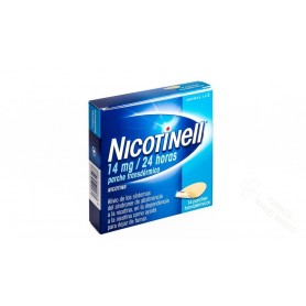 NICOTINELL 14 MG/24 HORAS PARCHE TRANSDERMICO , 7 PARCHES