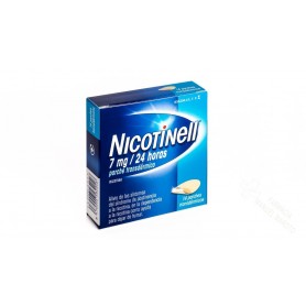 NICOTINELL 7 MG/24 HORAS PARCHE TRANSDERMICOS , 14 PARCHES
