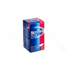 NICOTINELL FRUIT 2 MG CHICLE MEDICAMENTOSO, 96 CHICLES